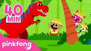Who is the Dinosaur King? and more  Dinosaur Story Time  Pinkfong Stories for Children