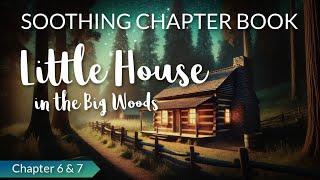 Soothing Chapter Book  LITTLE HOUSE IN THE BIG WOODS Chapter 6 & 7  Fireside Reading