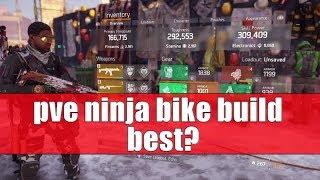 THE DIVISION 1.8  HOW TO MAKE YOUR BEST PVE NINJA BIKE BUILD