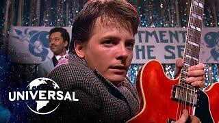 Back to the Future  Marty McFly Plays Johnny B. Goode and Earth Angel