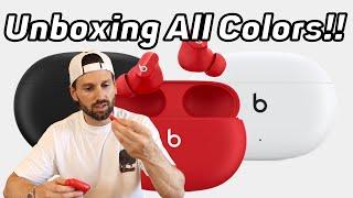 Beats Studio Buds UNBOXING ALL COLORS