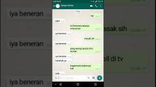 chat wa sama natasya wilona sampai jadian