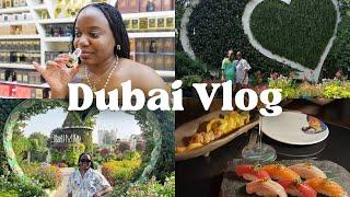 Dubai travel vlog Ep 1 Miracle Garden Burj Khalifa Perfume Shopping spree and more