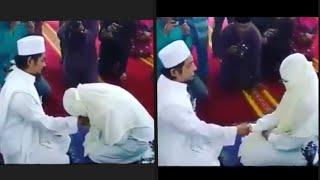 The first touch  Indonesian Marriage  True MUSLIM