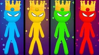The Stickman Party 1 2 3 4 MINIGAMES Gameplay 2022 walkthrough  BEST android GAMES 