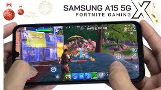 Samsung Galaxy A15 5G Fortnite Gaming test  Dimensity 6100+ 90Hz Display