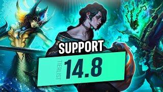 14.8 Support Tier ListMeta Analysis - League of Legends