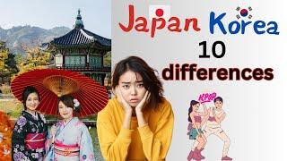 10 differences between Japanese and Koreans