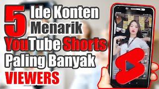 Ide Konten YouTube Shorts yang Paling Banyak Diminati