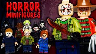 LEGO Horror Minifigures  Jason Voorhees Chucky Jigsaw Scream Freddy Krueger