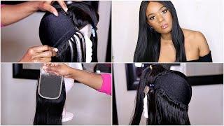 STEP BY STEP TUTORIAL ON HOW TO MAKE A WIG  EASY BEGINNER FRIENDLY FT WESTKISS HAIR  OMABELLETV