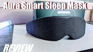 REVIEW Aura Smart Sleep Mask - App Control Blackout Mask for Sleep & Relaxation? Bluetooth
