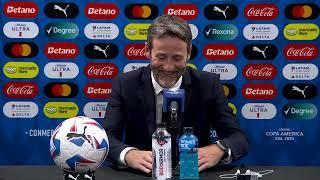 CONFERENCIA DE PRENSA  DT Thomas Christiansen  Post Panamá vs Bolivia  COPA AMÉRICA 2024