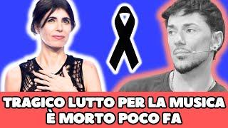  TRAGICO LUTTO PER LA MUSICA ITALIANA È MORTO ALL’IMPROVVISO POCHI MINUTI FA…