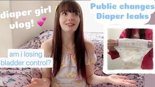 Diapered 247 for a whole week Am I losing continence? ABDL Vlog