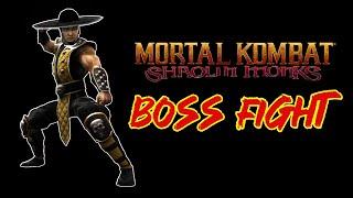 Scorpion Impersonate Kung Lao Vs All Bosses - Kung Lao Moves With Scorpion Skins MK Shaolin Monks