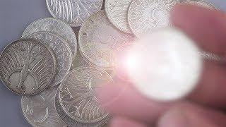 Krasser Fund in Silberpaket Rendite Chance mit Junk Silbermünzen? Silberschatz zum Spotpreis kaufen
