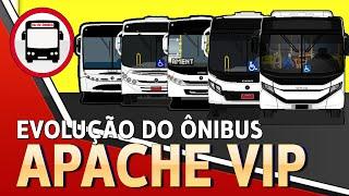 EVOLUÇÃO DO ÔNIBUS CAIO APACHE VIP