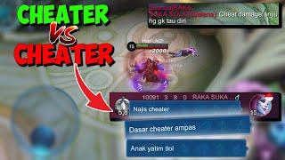 FINAL BY ONE 1 VS 1 DENGAN CHEATER MAP HACK CHEAT DAMAGE AKTIF?? LAWAK BADUT WKWKWK