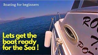 How to prepare a boat for the Sea after winter storage - a guide for Boating Beginners. Part 1