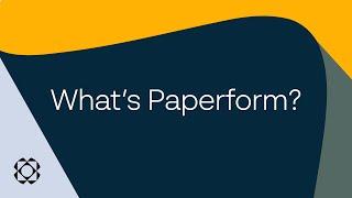 Whats Paperform?