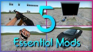 5 ESSENTIAL Mods You Need In Garrys Mod