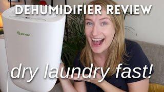 HOW TO DRY CLOTHES IN WINTER  MEACO DEHUMIDIFIER REVIEW