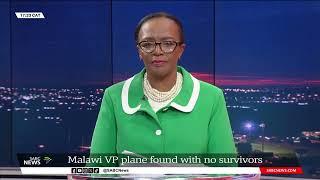 Malawi plane crash I Vice President plane found with no survivors