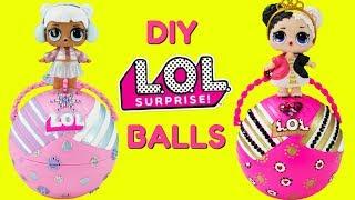 D.I.Y. LOL Surprise Balls Custom Makeover Heartbreaker Snow Angel LOL Surprise Dolls Toys
