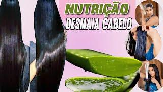 SUPER NUTRIÇÃO CAPILAR PARA TER UM CABELO PERFEITO #hair#babosa#receitas#como#cabelo #nutrição