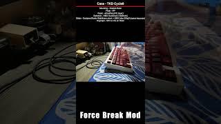 TKD Cycle8 Cream  Force Break Mod  Comparison