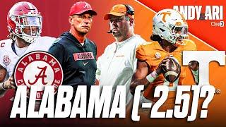 PICKING Alabama at Tennessee  Third Saturday in October with HUGE CFP Impact  Crimson Tide vs Vols