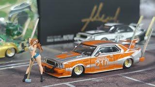 FirstLook PopRace 1.64 Nissan Skyline C210 Kaido Racer Bosozoku Style