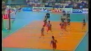 1986 Mens World Championship Bulgaria - Brazil 3rd place