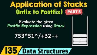 Application of Stacks Infix to Postfix - Part 5