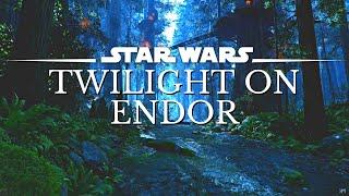 Star Wars 4K Music & Ambience  Twilight On Endor  Sleep Study Relax  Ambient Music 3 Hrs.