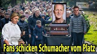 Fans schicken Michael Schumacher auf seine letzte Reise Die Familie möchte sich bei ihm bedanken