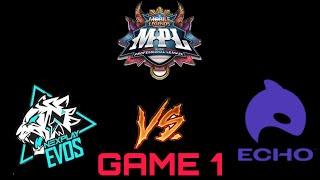 NXPE VS ECHO GAME 1  MPLS9