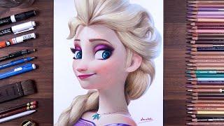 Drawing Frozen Elsa  drawholic