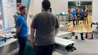 Checking out New Machinery at latest UK trade show - Woodworking