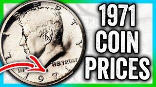 1971 HALF DOLLAR COIN VALUES - KENNEDY COINS TO LOOK FOR THAT ARE RARE