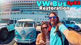 VW Bus Restoration - Episode 82 - Welcome HOME Kona  MicBergsma