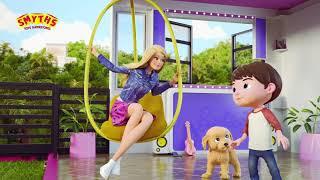 Barbie Day to Night Dreamhouse Tour with Oscar - Smyths Toys