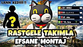 RASTGELE TAKIMLA - EFSANE MONTAJ - PUBG MOBİLE KOMİK MONTAJ