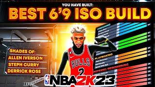 *NEW* BEST 6’9 ISO BUILD IN NBA 2K23 CURRENT GEN + BEST BADGES Best shooting iso build NBA 2K23