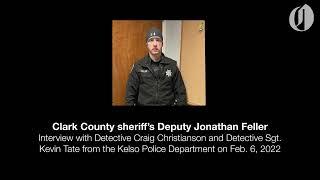 Deputy Jonathan Feller explains how he mistook an off-duty officer for an armed robbery suspect