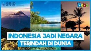 Indonesia Dinobatkan jadi Negara Terindah - 3 Negara Terindah di Dunia Tahun 2022