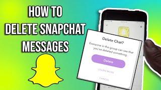 2020  HOW TO DELETE MESSAGES ON SNAPCHAT FOREVER 