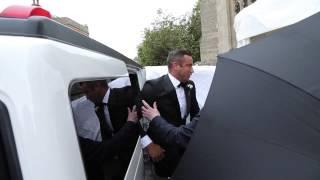 Arrivals At Mark Wright And Michelle Keegans Wedding