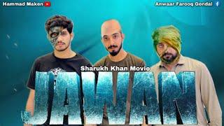 Jawan movie watching  Sharukh Khan  Hammad Maken